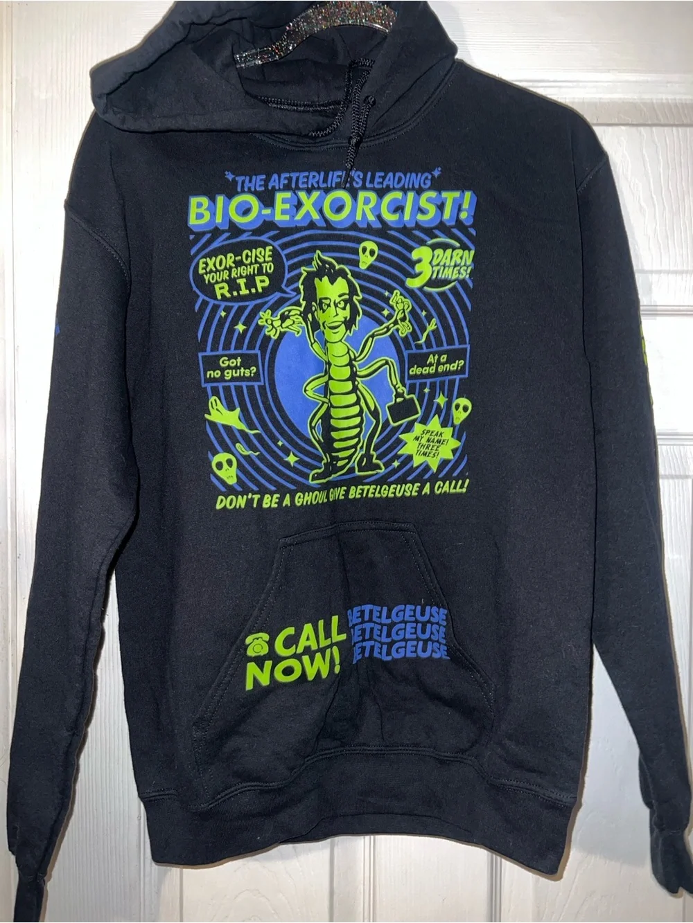 Beetlejuice hoodie men’s size small